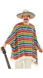 Mexicaanse poncho en sombrero