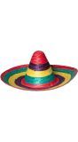 Mexicaanse sombrero meerkleurig
