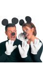 Mickey mouse oren, neus en handschoenen