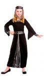 Middeleeuwen prinsessen jurk zwart