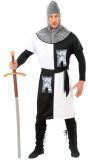Middeleeuwse ridder kostuum heren wit