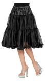 Midi tule zwart petticoat