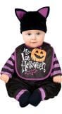 Mijn eerste halloween vleermuis outfit baby