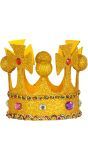 Mini koninklijke kroon met juwelen