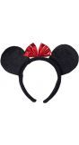 Minnie Mouse oortjes met strik