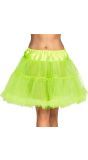 Neon groen dames rokje