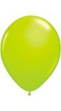 Neon groene ballonnen 8 stuks