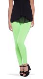 Neon groene foute party legging dames