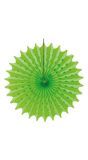 Neon groene honingraat waaier
