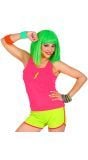 Neon hotpants geel