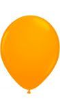 Neon oranje ballonnen 8 stuks