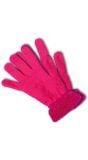 Neon roze handschoenen