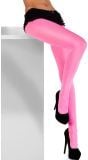 Neon roze panty opaque