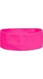 Neon roze retro hoofdband