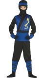 Ninja jumpsuit blauw