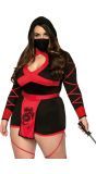 Ninja pakje dames plus size