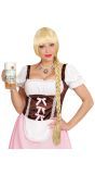 Oktoberfest pruik blond