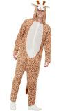 Onesie giraffe bruin