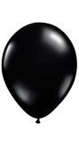 Onyx zwarte ballonnen 100 stuks 28cm