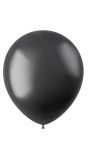 Onyx zwarte metallic ballonnen 100 stuks