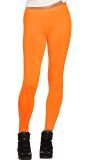 Opaque legging neon oranje