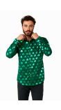 Opposuits Men's Shirt Shiny Shamrock Groen
