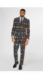 Opposuits Winter PAC-MAN kerst pak