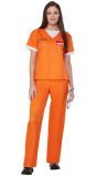 Orange is the New Black oranje dames kostuum