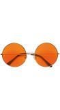 Oranje 70s bril
