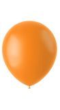 Oranje ballonnen matte kleur