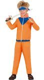 Oranje Naruto ninja outfit jongens