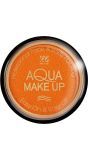 Oranje waterbasis make-up metallic