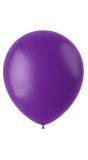 Orchid paarse mat ballonnen 50 stuks