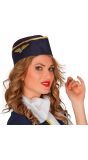 Origineel stewardess hoedje