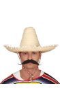 Originele Mexicaanse sombrero beige