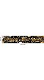 Oud & Nieuw 'Happy New Year' spandoek 290 x 50 cm