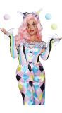 Parijs fantasy clown jumpsuit