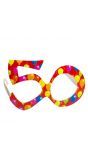 Party bril 50 jaar ballonnen rood