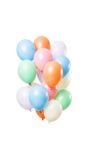 Pastel kleurenmix ballonnen 15 stuks