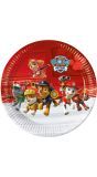 Paw Patrol feestbordjes 8 stuks