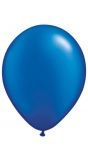 Pearl dark blue ballonnen 100 stuks 28cm