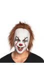 Pennywise clown masker met haar