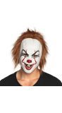 Pennywise clown masker met haar