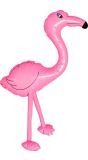 Perry de roze flamingo opblaasbaar 60cm