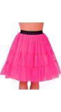 Petticoat middel lang vrouwen roze