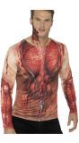 Pijnlijk lichaam shirt mannen