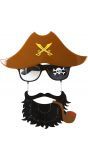 Piraat kapitein bril