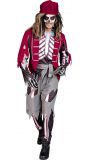 Piraten skull halloween kostuum mannen