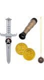 Piraten thema accessoires set