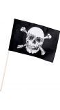 Piraten zwaaivlag met schedel